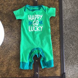St. Patricks Day Onesie Size 0-3
