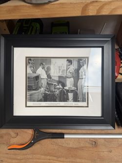 Vintage 1956 Creature from the Black Lagoon Movie Still (Framed)  Price: $95 OBO  Description: Original vintage black-and-white movie still from the 1