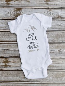 Stay wild onesie