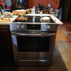 Glass Top Push In Stove