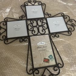 Cross Photo Holder