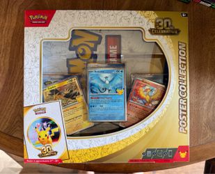 Pokémon TCG 30th Celebration Poster Collection Box