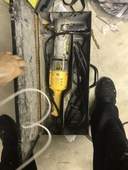 Heavy duty dewalt angle drill