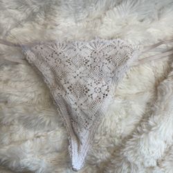 White Lace Thing Underwear 