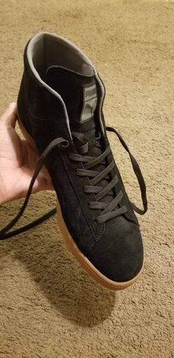 PUMA SUEDE BLACK SIZE 13