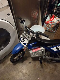 E bike blue