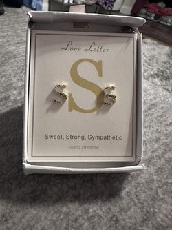 “S” Earrings 