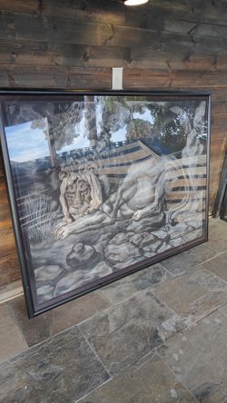 Lion Painting