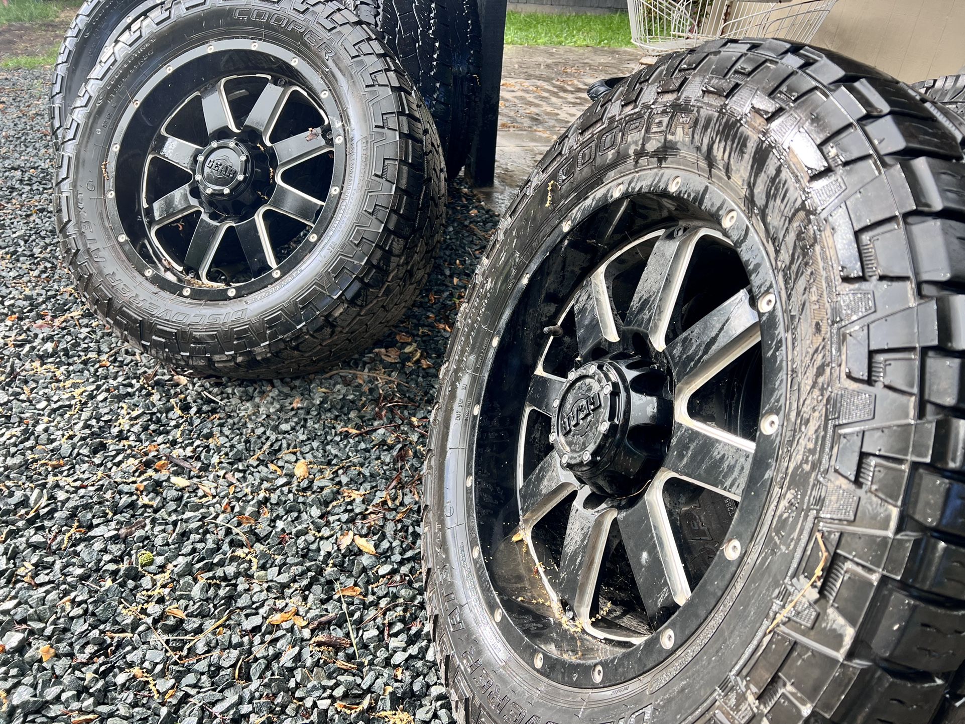 3 Gear Off Road Truck Wheels 8 Lug Wheels