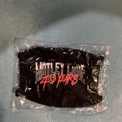 Mötley Crüe anniversary mask brand new item