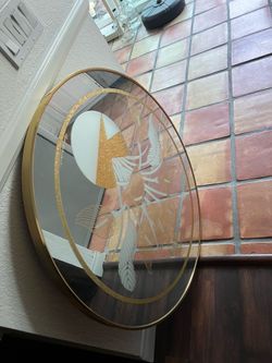 Decorative Gold Mirror