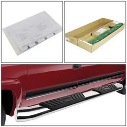 LA Zona Auto Parts 1999 to 2016 Ford F250 F350 F450 F550 Extended Cab Nerf Bars Running Boards Estribos Chrome