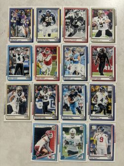 NFL DONRUSS, ABSOLUTE FOOTBALL, PANINI CONTENDERS & PANINI ELITE TRADING CARD LOT