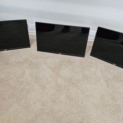 All Three Dell 23 Inch Monitors
