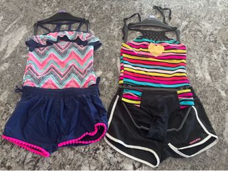 Girl's Swimsuit Sets Size 5/6