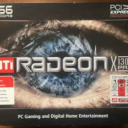 ATI Radeon X1300 Pro Graphics Card – 256MB DDR2 PCIe – Vintage GPU