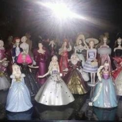 Huge Collection Of Barbie Ornaments (1980’s)