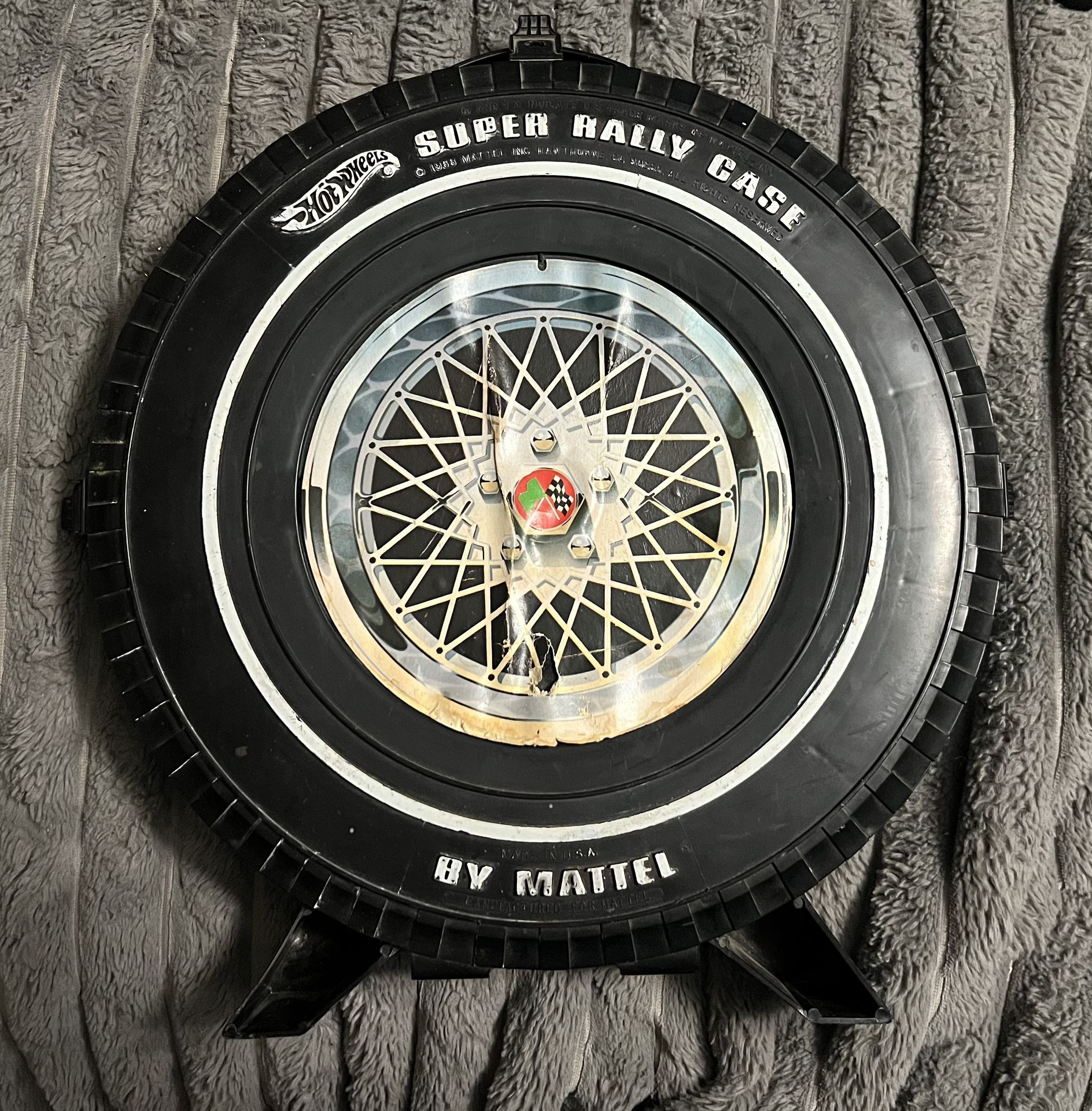 Vintage Mattel Hot Wheels Super Rally Case