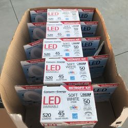 4 In Retrofit Kit Led Dimmable Lights