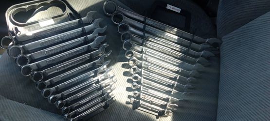 Craftsman box/ open end wrench sets