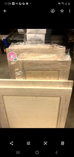 Cabinet Doors (Custom made; several sized; price varies)