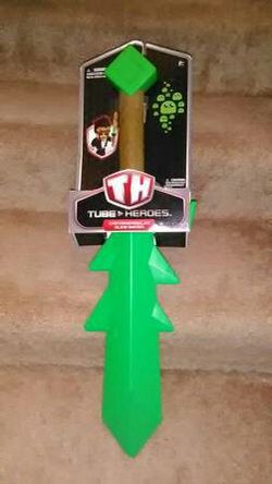 Tube heroes Captain Sparklez Slime Sword "Brand New" - $10