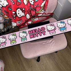 Hello Kitty Wall Sign Size   6x36