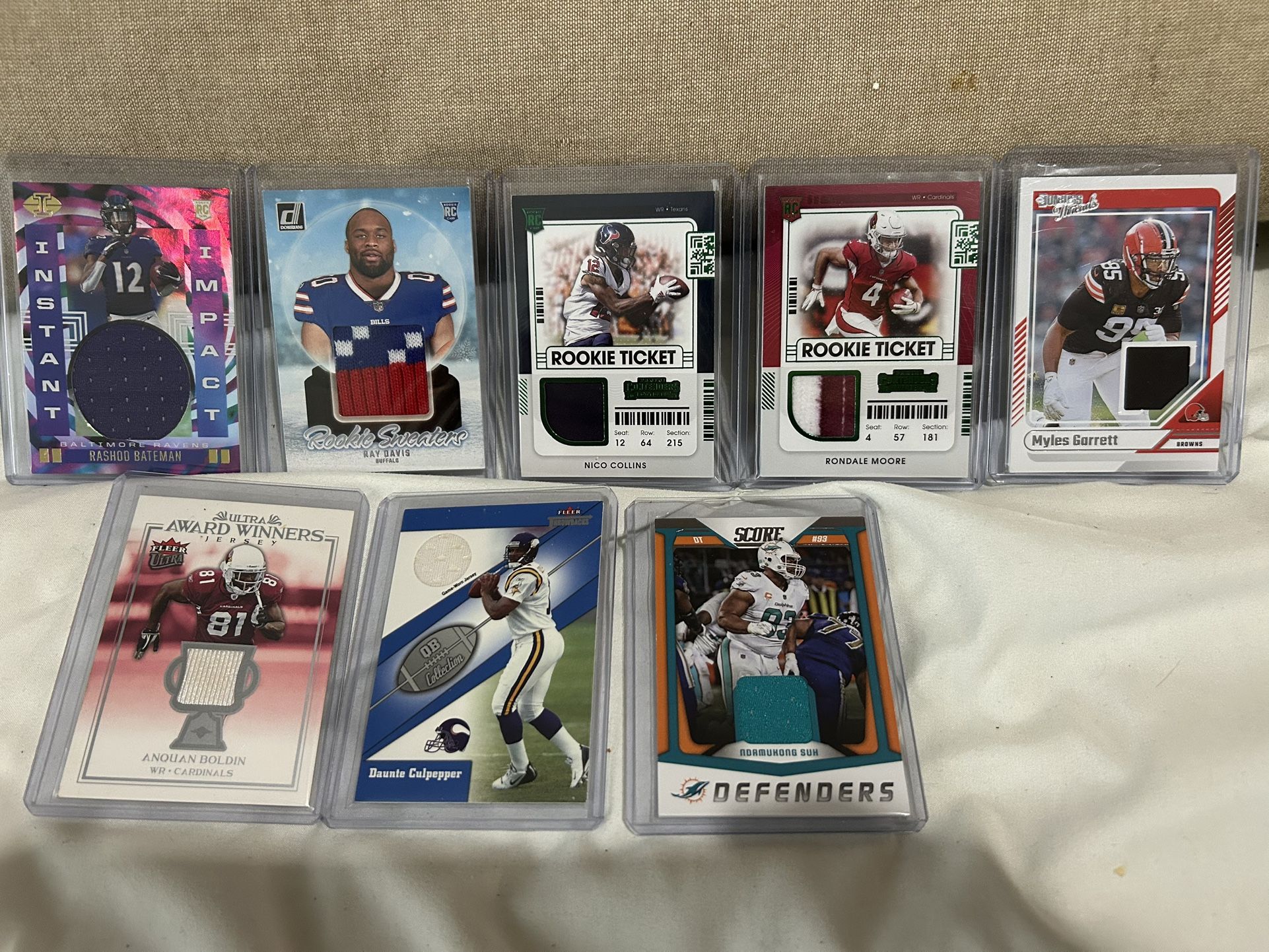 Jersey/patch Card Lot