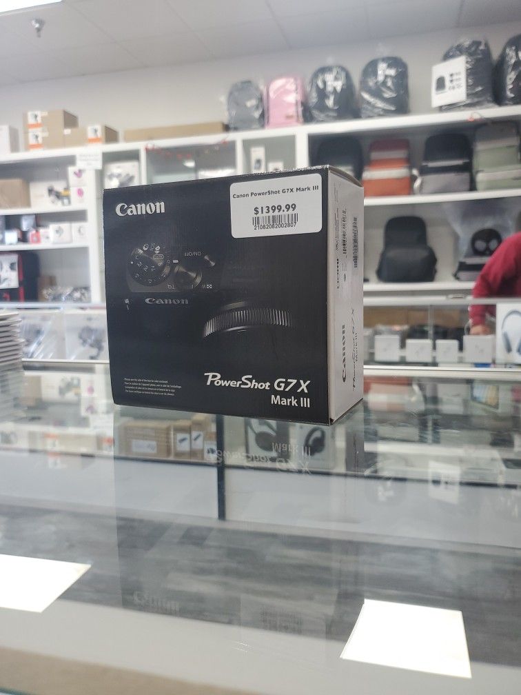 Canon PowerShot G7X Mark III
