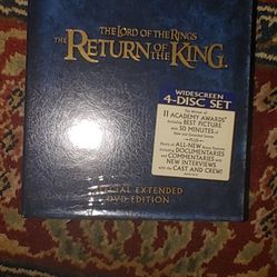 Sealed (NEW) Return Of The King 4 Disc Set