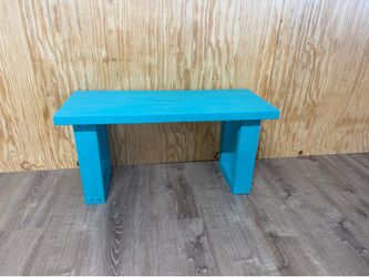 Farmhouse Bench Turquoise (3ft) ***New***