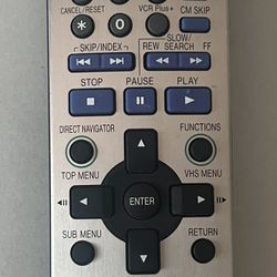 Genuine Panasonic EUR7721X10 DVD VHS Remote Control  Panasonic VHS DVD remote Control
