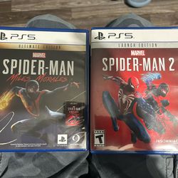 Spiderman Miles Morales & Spiderman 2 PS5 Bundle