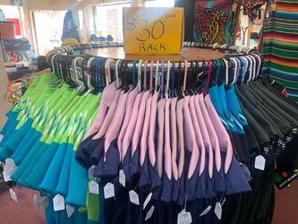 Any Wetsuits This Rack $30- Each