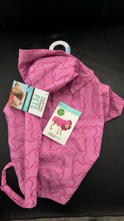 Dog rain coat and tutu set size small