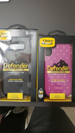 Otter Box Defender Cases Note 8, IPhone X