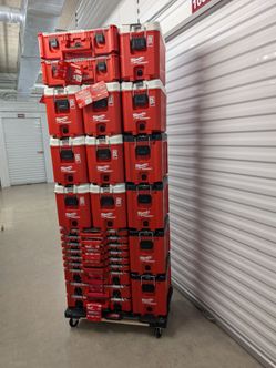 NEW Milwaukee Packout Coolers & Storage Bulk Lot