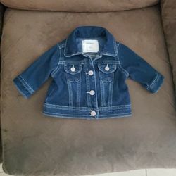 Old Navy Denim Jacket Size 3-6 Months