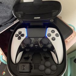 Custom controller black and white