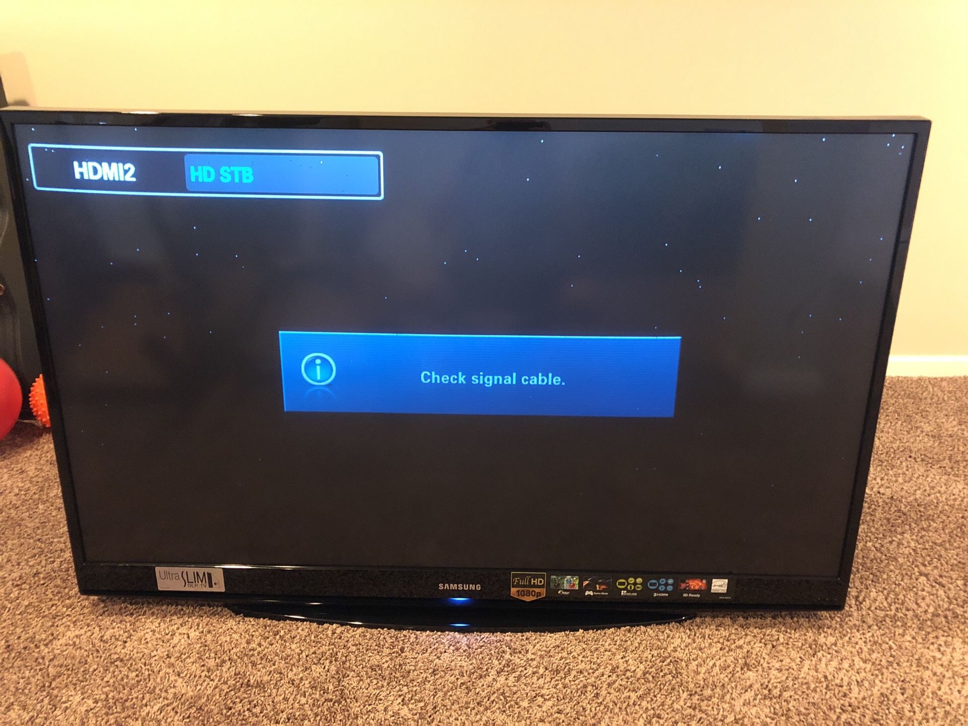 55in DLP HD 1080p TV