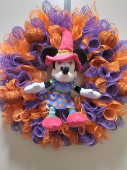 Halloween Harvest Disney Wreath