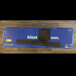 42 In. Onn. 5.1.2 Soundbar w/ Dolby Atmos & Wireless Subwoofer 