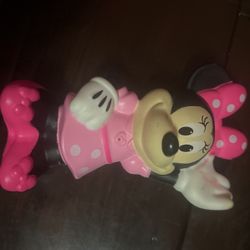 Minnie Mouse Figure Bathtub Rubber Toy