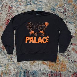 Palace KO Embroidered Crewneck Sweatshirt