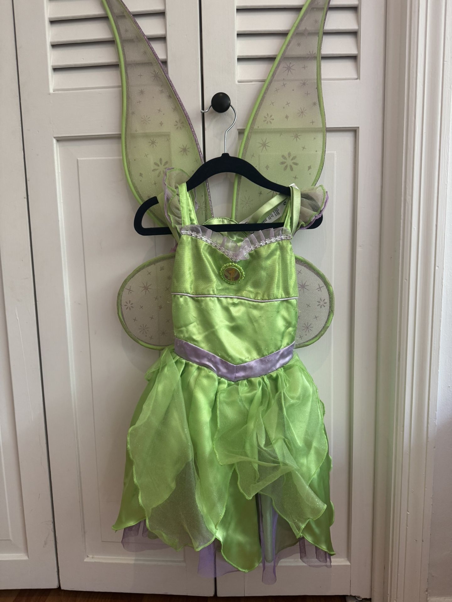 Girls Tinker bell Size 4 - Disney Princess Purim Costume