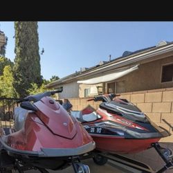 Yamaha Jet Skies And Trailer 