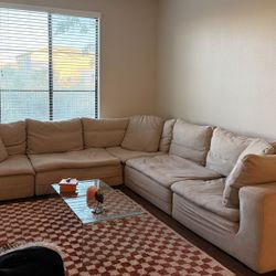 Neutral Color Cloud Couch Dupe