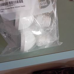 New Siroflex Hi Flow Shower Head 2 Pack
