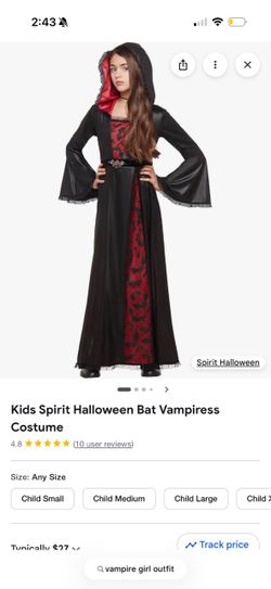 Vampire costume