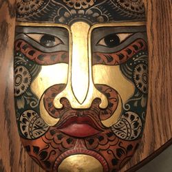 Beautiful Wood Mask
